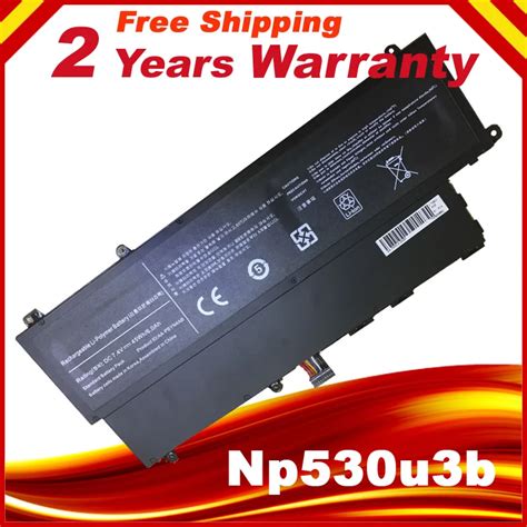 Free Shipping 45wh 7 4v Aa Pbyn4ab Battery For Ultrabook Np530u3c