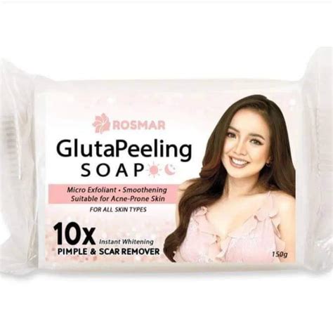 Rosmar Gluta Peeling Soap Kagayaku Intense Whitening Cod Lazada Ph