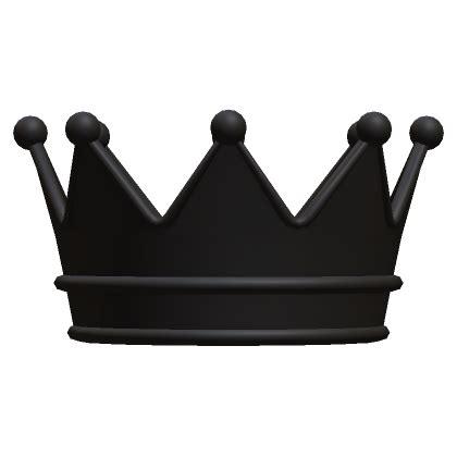 Black Crown Roblox Item Rolimon S