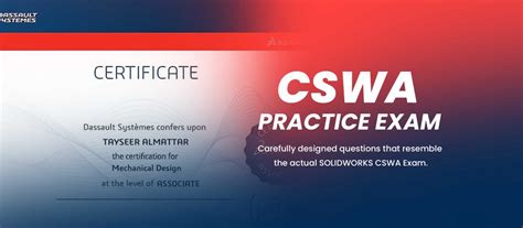 CSWA Practice Exam | TforDesign