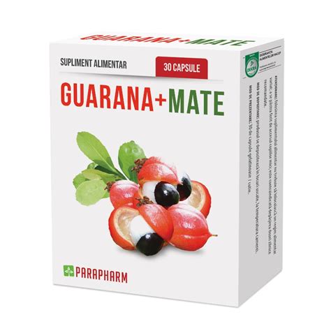 Guarana Mate 30 Capsule Parapharm Dr Max Farmacie