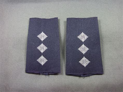 Rangschlaufen Hauptmann Weiss In Blau Stephan Militaria