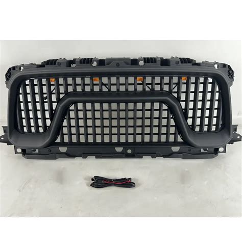 Grill with led light Offroad 4x4 Pickup Front Grille For RAM 2500 2021 ...