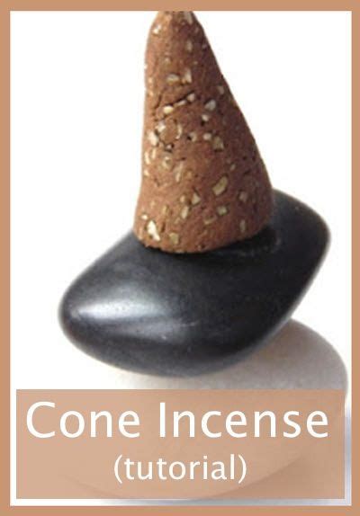 Cone Incense Tutorial Homemade Incense How To Make Incense Cones Diy