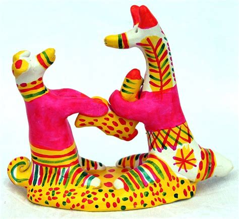 Яркие краски филимоновской свистульки. Filimonovskaya toy - the oldest ...