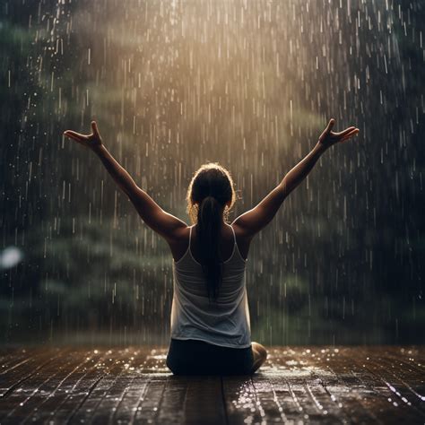 Lluvia Relajante Para La Paz Del Yoga Reflexiones de música de yoga