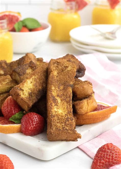 French Toast Sticks The Bakermama