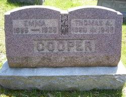 Thomas Alva Cooper 1866 1948 Mémorial Find a Grave