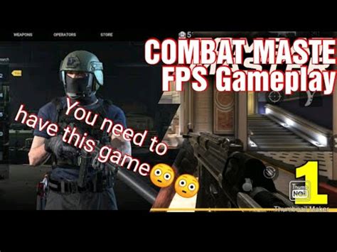 COMBAT MASTER ONLINE FPS Gameplay This Game Is OP YouTube