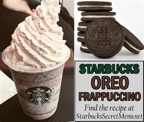 Starbucks Secret Menu Oreo Frappuccino Recipe Bryont Blog