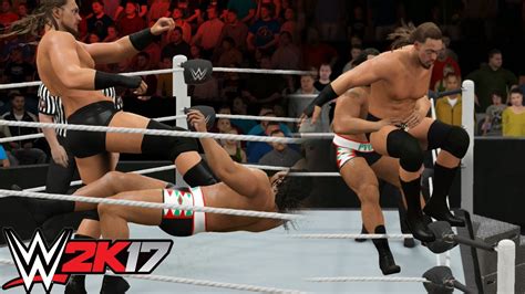 INSANE MATCH WWE 2K17 Big Cass Vs Rusev YouTube