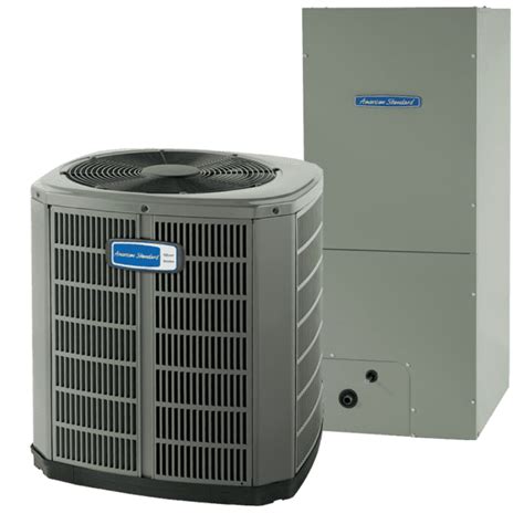 American Standard 16 Seer 3 Ton Air Conditioner And Tem Air Handler