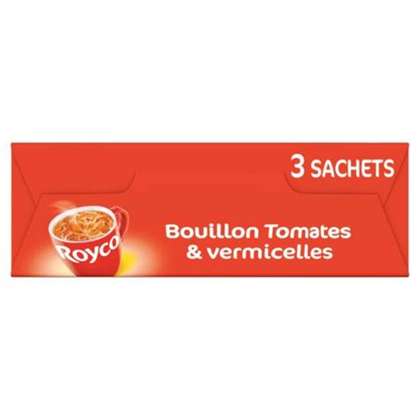 Soupe D Shydrat E Tomates Et Vermicelles Royco Les Sachets G