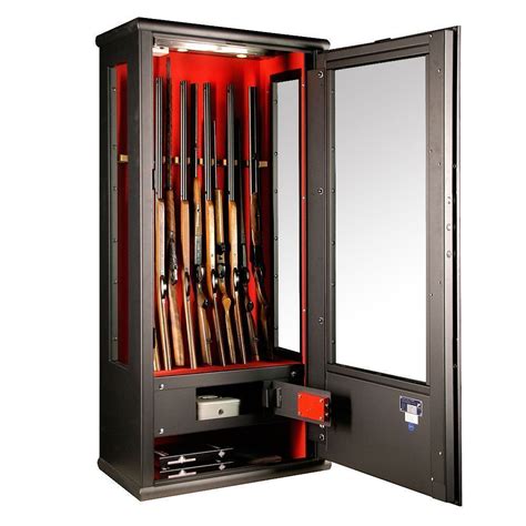 Hartmann Exclusive Model B Bullet Proof Glass Rifle Cabinet