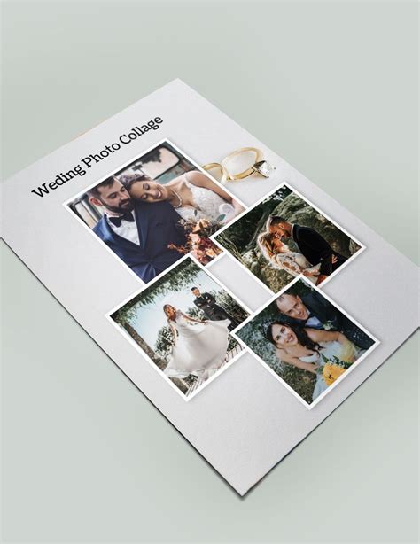 Free Wedding Photo Collage Template - Download in Word, PSD | Template.net