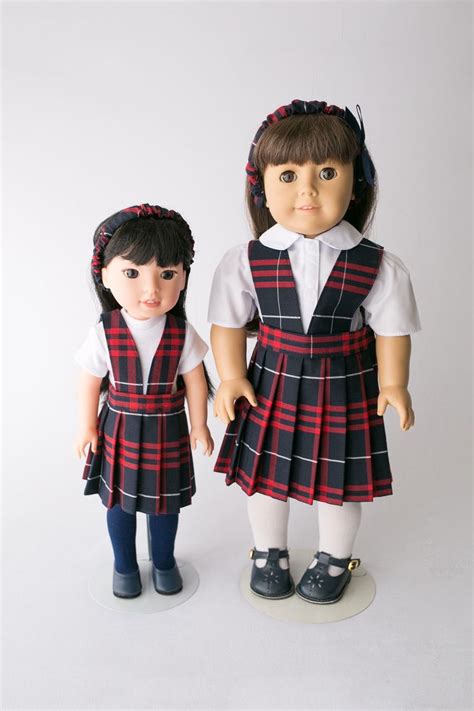 Doll School Uniforms by Debby's Designs in 2024 | School uniform, Cute ...