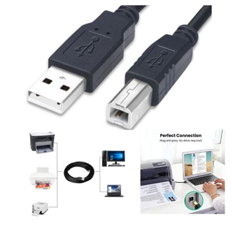 Jual Kabel Printer Usb 1 5meter Kabel Printer Hitam Printer 1 5meter 3m 1 5meter Jakarta