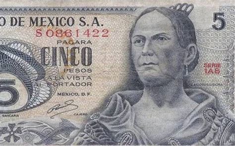 La Ef Mera Historia De Los Billetes De Cinco Pesos En M Xico Y La