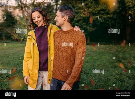 Happy Gay Couple Hugging Outdoors Hi Res Stock Photography And Images Alamy
