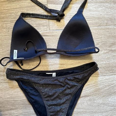 Calvin Klein Womens Bikinis And Tankini Sets Depop