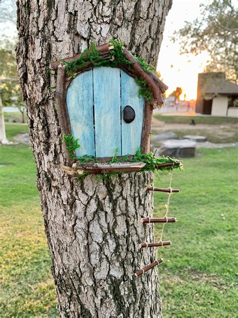 Fairy Doors On Trees Diy Fairy Door Fairy Garden Doors Fairy Tree