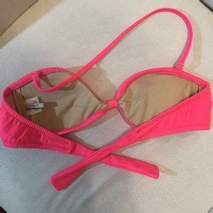 J Crew Swim J Crew Pink Bandeau Bikini Top Poshmark