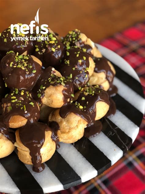 Pastane Profiterol Tam Tarif Nefis Yemek Tarifleri