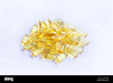 Fish oil capsules Stock Photo - Alamy