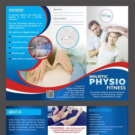 Physiotherapy Clinic Needs Professional Pamphlet We Offer Professional