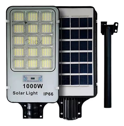 Foco Solar 1000w Led Iluminacion Alta Potencia Exterior Cuotas Sin