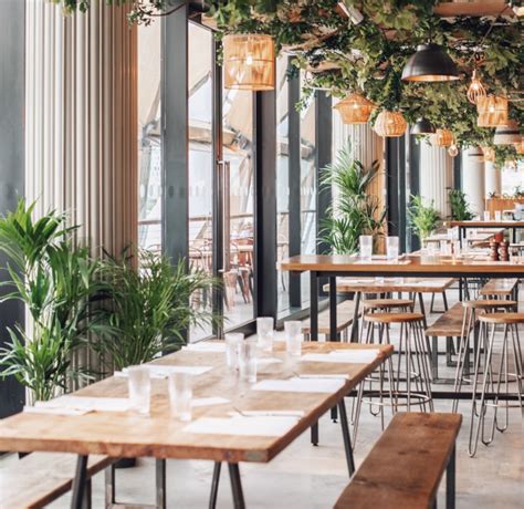 Pergola On The Wharf Nature Themed Eatery Canary Wharf