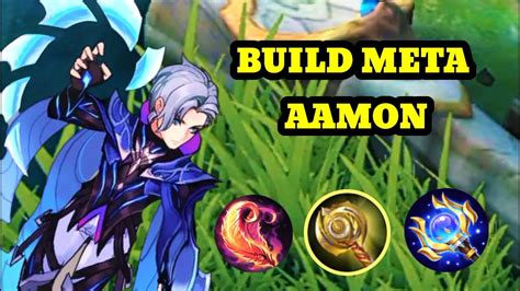 Tutorial Aamon Best Meta Build 2022 Insane Damage Top Global Aamon