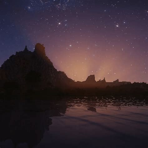 Minecraft Shaders Night