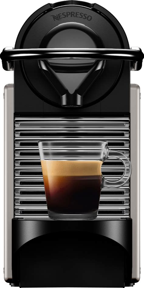 Nespresso Breville Pixie Coffee Maker And Espresso Machine Electric Titan Bec430ttn1buc1 Best Buy