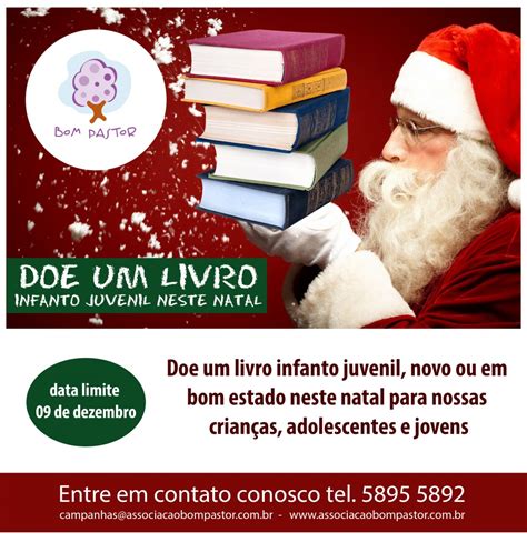 Seja Papai Noel Neste Natal Associação Bom Pastor