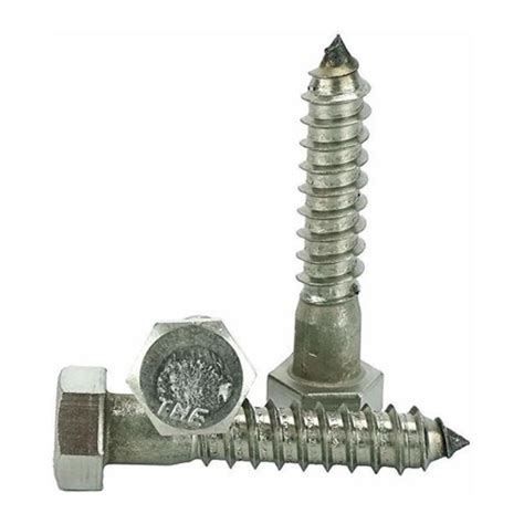 304 Stainless Steel Hex Lag Screw