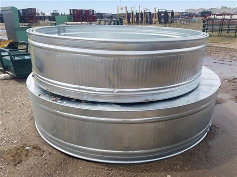 Behlen Mfg Round Galvanized Watering Tanks Bigiron Auctions