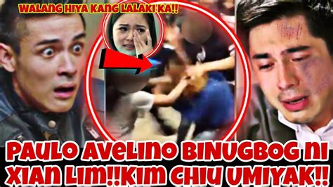 Xian Lim Sumabog Sa Galit At Sinuntok Sa Mukha Si Paulo Avelino Omg