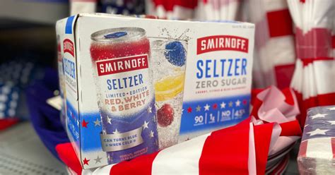 Smirnoff Red White And Berry Zero Sugar Seltzer Available Now For