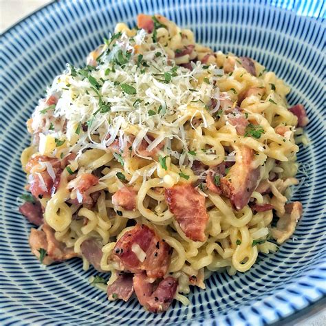 Homemade Ramen Carbonara Rfood