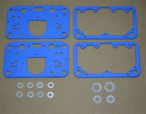 Holley 3 Circuit Fuel Bowl Metering Block Needle And Seat Gasket Kit