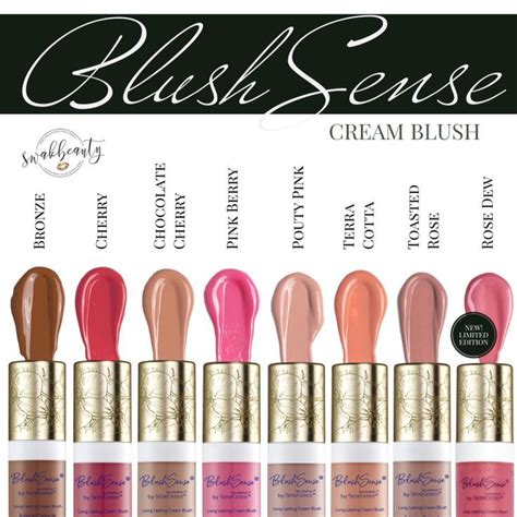 Blushsense Colors Bronze Chocolate Cherry Cherry Pink Berry Pouty