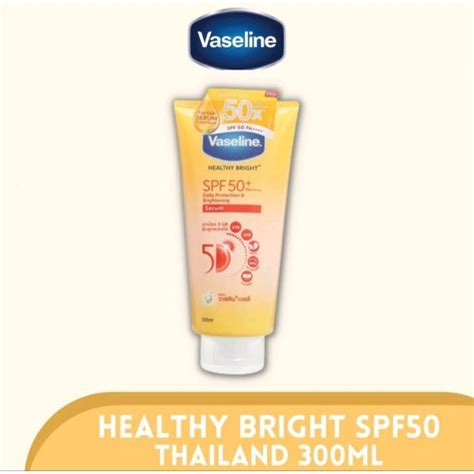 Jual Vaseline Healthy Bright Suncreen SPF 50 PA Sunblock Shopee