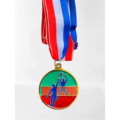 Pc Volleyball Medal Cm Colored Shopee Philippines