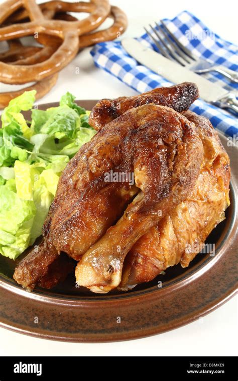 Fried Chicken Stock Photo Alamy