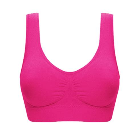 Wqjnweq Bras For Women Women Plus Size Bras Padded Seamless Sleepwear Yoga Bra Wireless