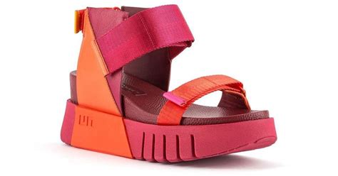 United Nude Delta Run Sandal In Pink Lyst