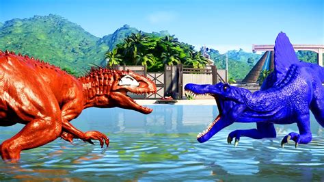 Dinosaurs Color Pack Indominus Rex Vs Spinosaurus Vs T Rex Indoraptor