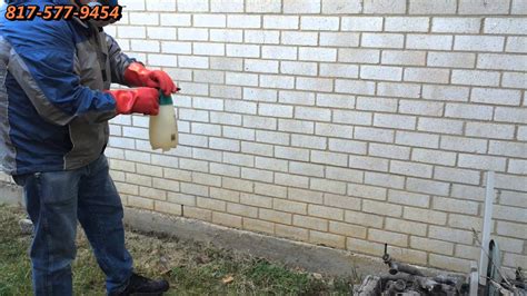 Cleaning Red Clay Stains From Bricks Dallas Fort Worth Tx Dfw Youtube