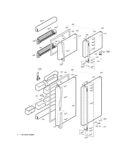 Refrigerator Parts Lg Refrigerator Parts Diagram